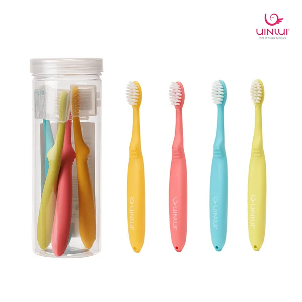 Uinlui Coconut tooth-brush 4P (kids) 