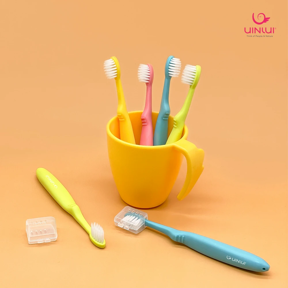Uinlui Coconut tooth-brush 4P (kids) 