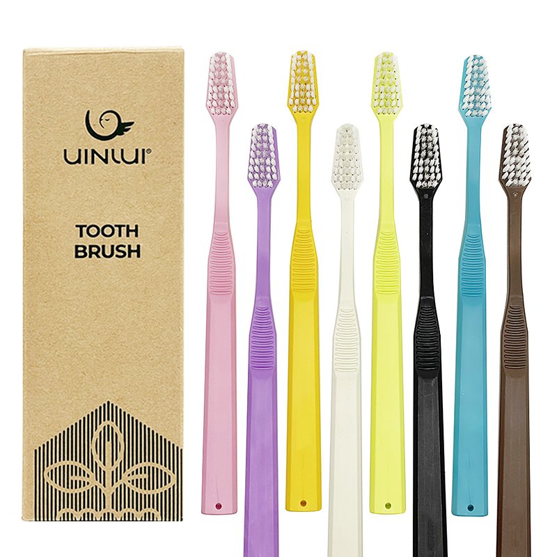 Uinlui Eco-pick tooth-brush 8P for Adult
