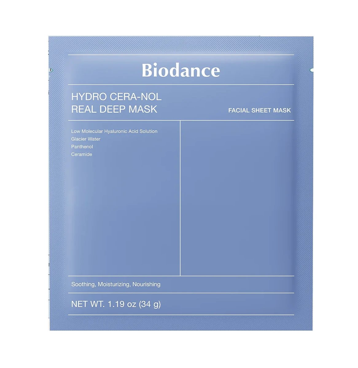 (BIODANCE) Hydro Cera-nol Real Deep Mask 1 sheet