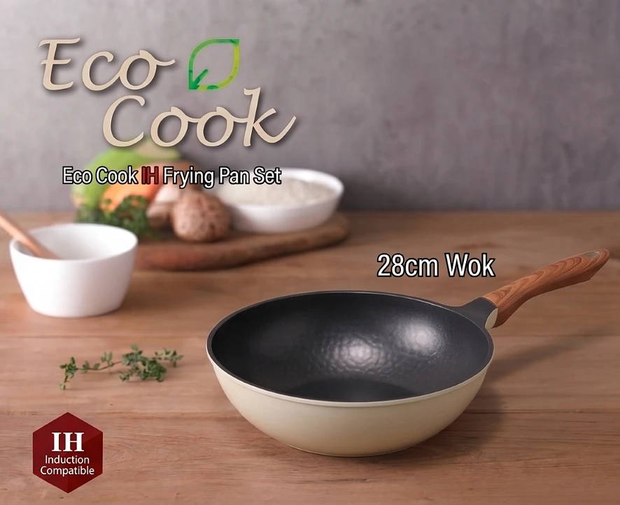 (Eco Cook) Wok 28Cm