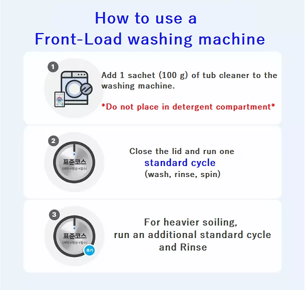 HomeStar Washing Machine Cleaner (100g X 2 packs)