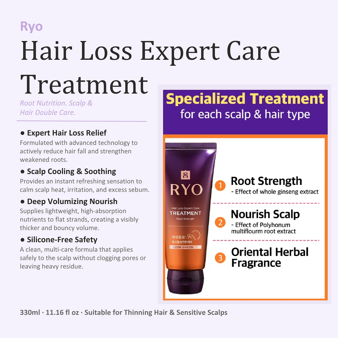 (Ryo) Hair Loss Expert Care Treatment 330ml