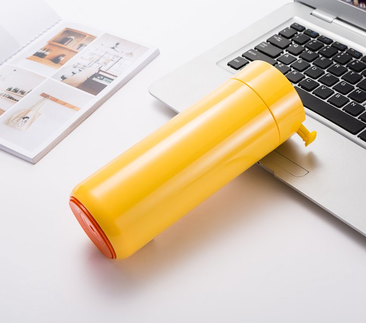 KA Standing Tea Tumbler - Yellow