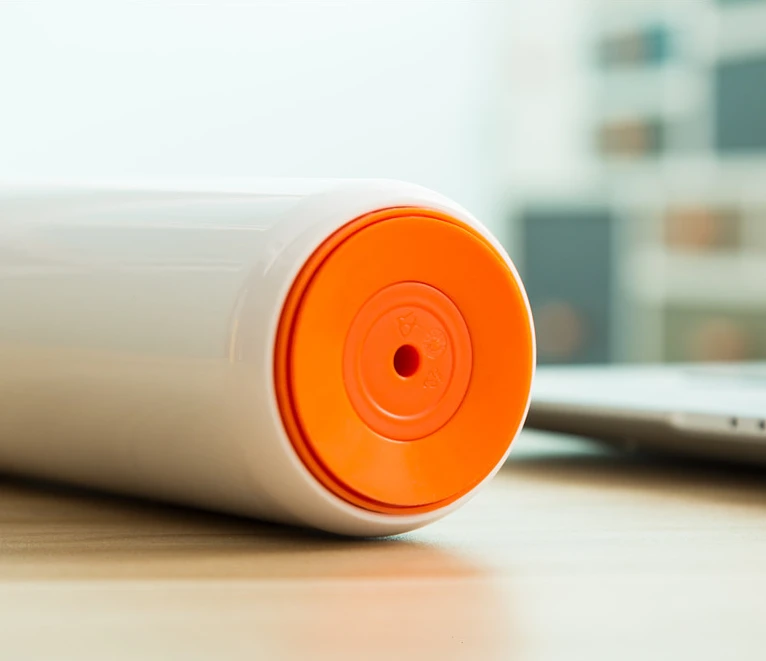 KA Standing Tea Tumbler - Yellow