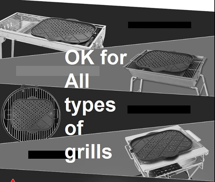 GGubus the Black Charcoal Roast Pan