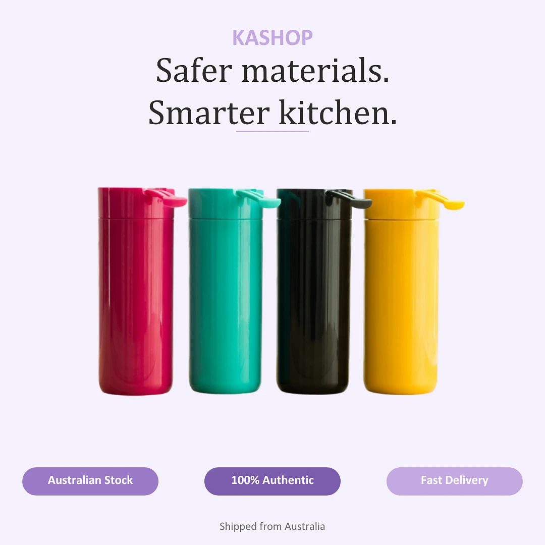 KA Standing Tea Tumbler - Rose Red