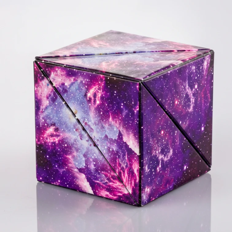 Galaxy 3D Magnetic Magic Cube - Violet