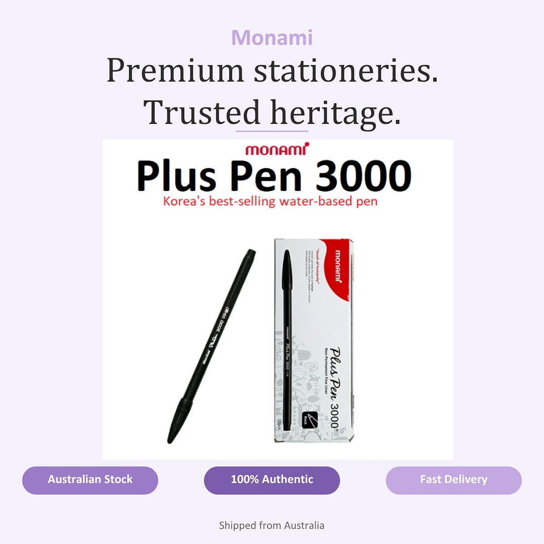 (Monami) Plus Pen 3000 1box(12pcs)