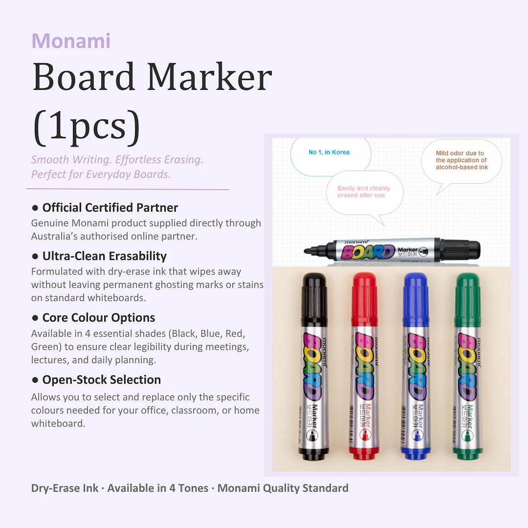 (Monami) Board Marker – 1pc