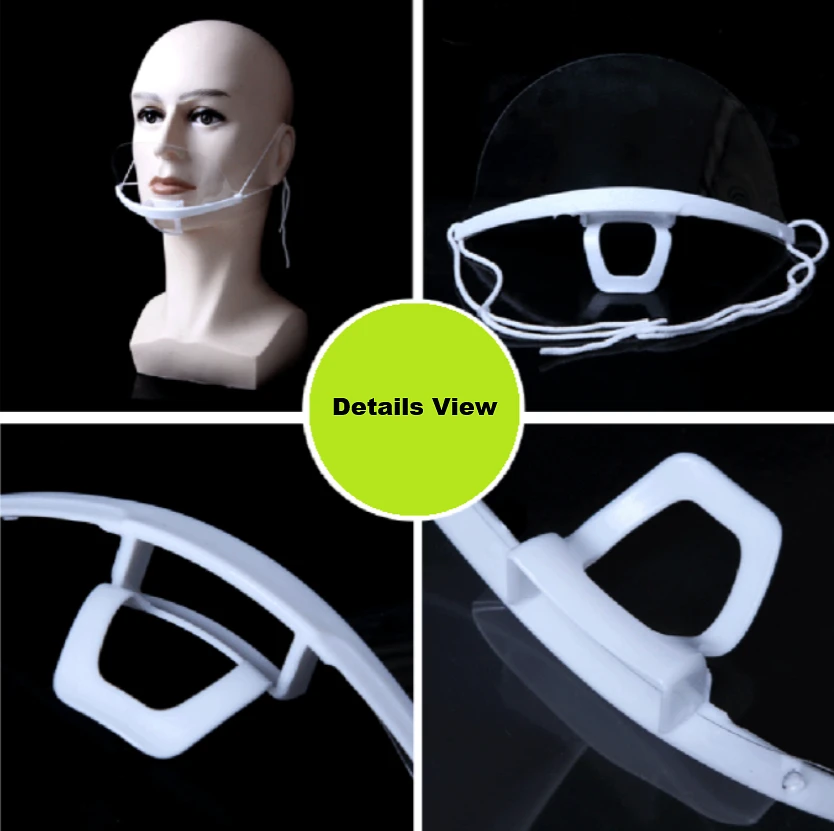 Cooking face shield mask (10 pcs in a box)