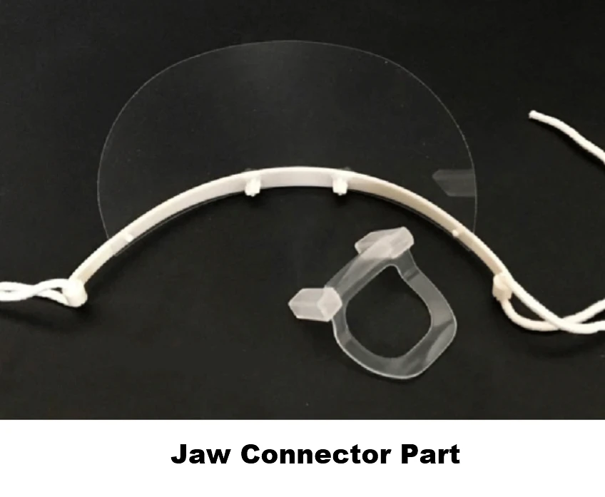 Cooking face shield mask (10 pcs in a box)