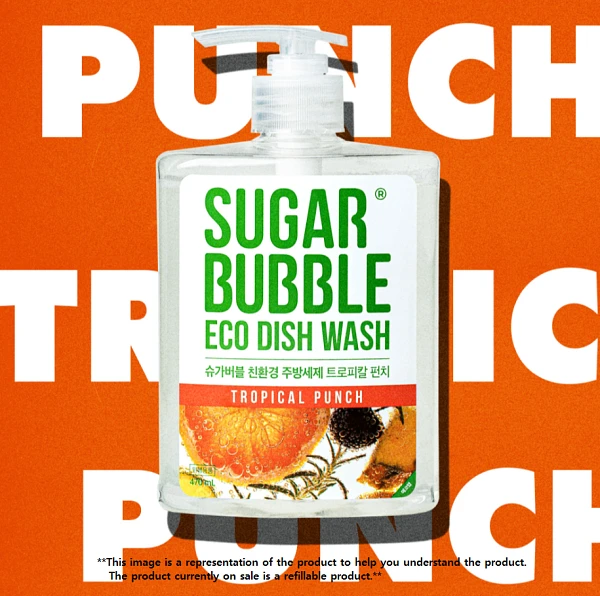 Sugar Bubble Eco Dish Wash 1.2L – Tropical Punch