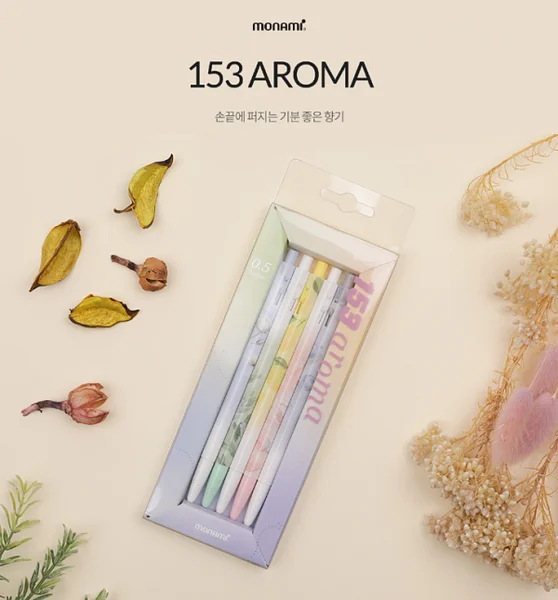 Monami 153 Aroma Flavour 0.5mm set (5pcs) pen