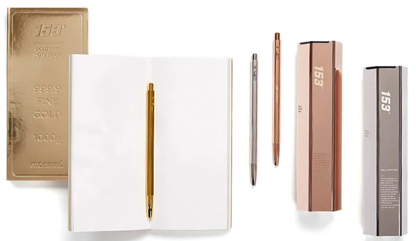 Monami 153 Gold 0.7mm pen