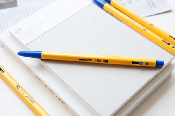 Monami 153 Yellow 1.0mm pen 1box(12pcs)