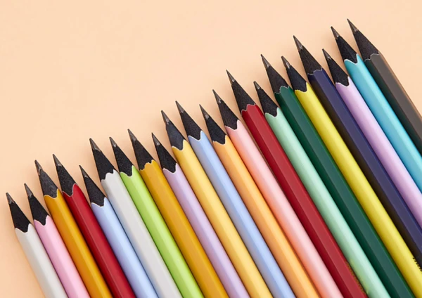 Bauhaus Pastel Triangle Pencil Set(12pcs)