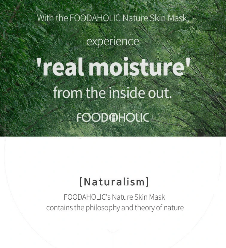 Foodaholic Nature Skin Mask (Each Type with 4 Sheets)
