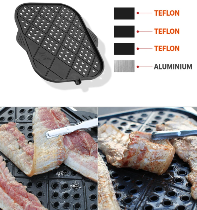 GGubus the Black Charcoal Roast Pan