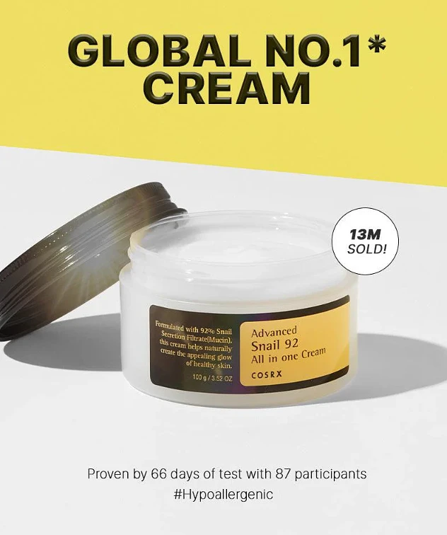 COSRX Advanced Snail 92 All in one Cream 100g