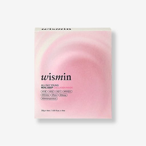 WISMIN All Day Young Real Deep Collagen Mask 1 Pack(4sheets)
