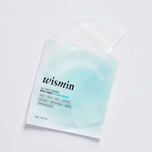 WISMIN All Day Young Real Deep Hydro Mask 1 Pack(4sheets)