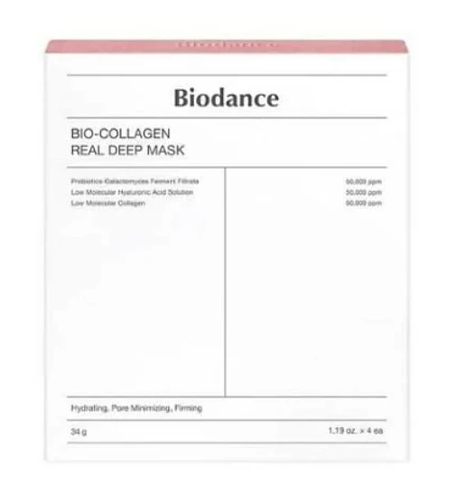 BIOCANCE Bio Collagen Real Deep Mask 1 Pack(4sheets)