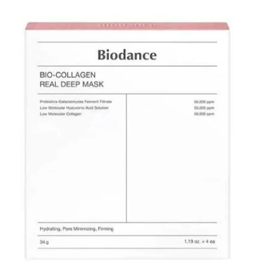 BIOCANCE Bio Collagen Real Deep Mask 1 Pack(4sheets)