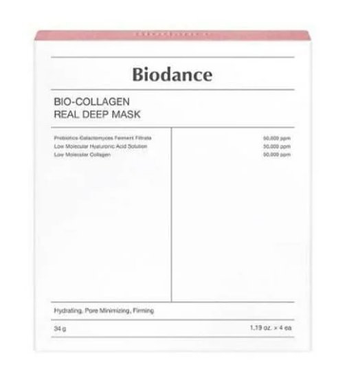 BIOCANCE Bio Collagen Real Deep Mask 1 Pack(4sheets)