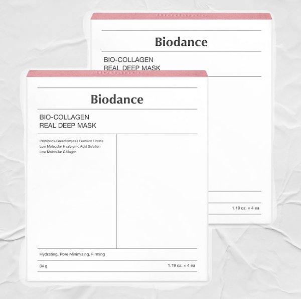 BIOCANCE Bio Collagen Real Deep Mask 2 Pack(8Sheets)