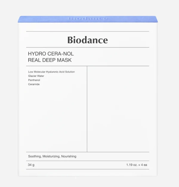 BIOCANCE Hydro Cera-nol Real Deep Mask 1 Pack(4 Sheets)