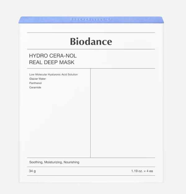 BIOCANCE Hydro Cera-nol Real Deep Mask 1 Pack(4 Sheets)