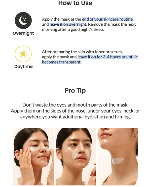 BIOCANCE Hydro Cera-nol Real Deep Mask 1 Pack(4 Sheets)