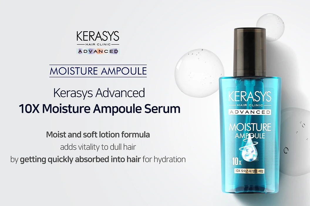 Kerasys Advanced 10X Repair Ampoule Serum 80ml - Moisture