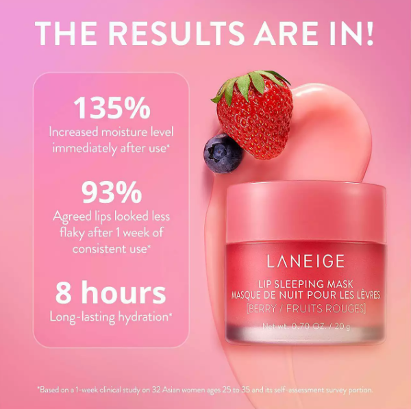 LANEIGE Lip Sleeping Mask-Berry - Image 3